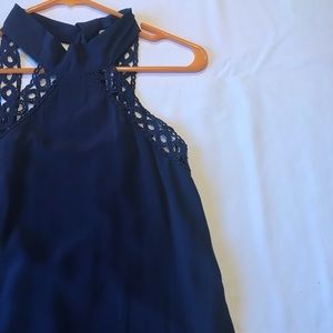 Lulus Navy Blue Dress